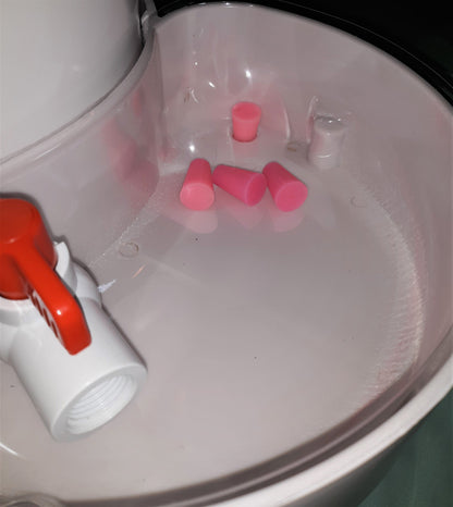 Pink Plugs foe bowl insert