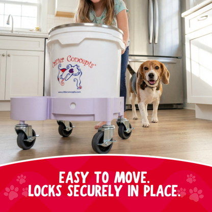 Elevated Feeding System for Medium to Large Dogs