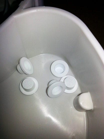 Plugs for the Critter Cooler Dog Water Dispenser - Critter Concepts